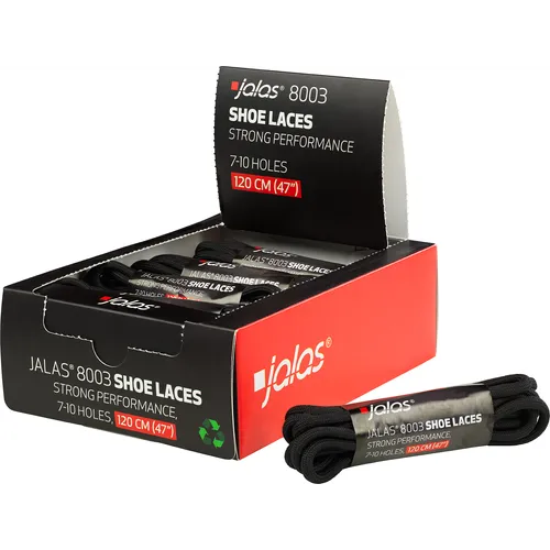 Skosnöre 8003 90 cm, Svart