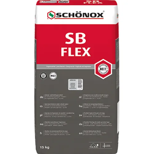 Schönox sb flex silvergrå 15kg 485526