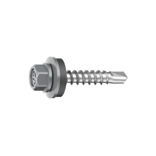 Farmarskruv JT2 f. trä, C3 4,8x35 mm, Mörksilver, 250 st/frp