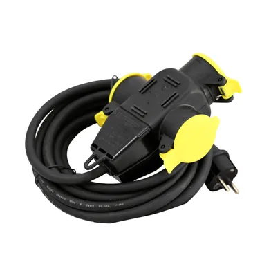 Grenuttag 3 väg m. lock 3G1,5 25 m