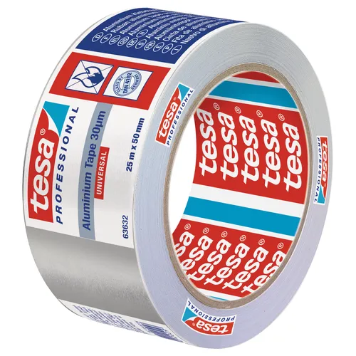 Aluminiumtejp Silver 63632 50 mm, 25 m