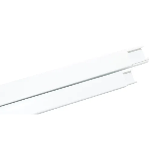 Kabelkanal självhäftande 2 m 12x7,5 mm, Vit