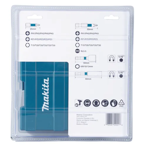 Bitssats Impact Black 35 delar