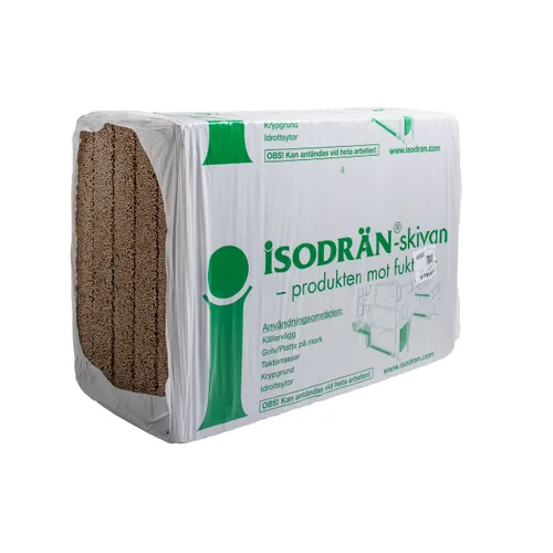 Isodrän skiva 60, 100 mm - 3,75 m²/pkt