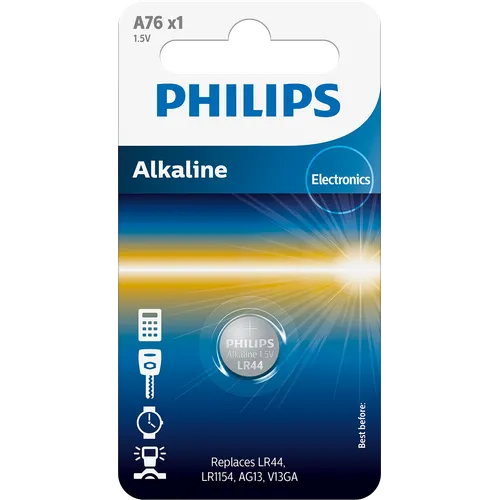 Knappcellsbatteri 1,5 V LR44, 1-pack