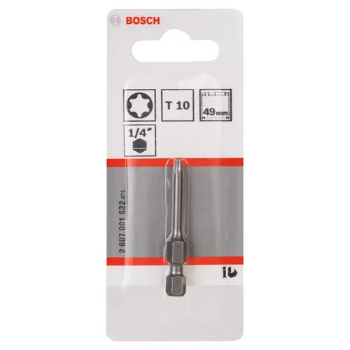 Bits Torx 49 mm Extra Hard T10, 1-pack