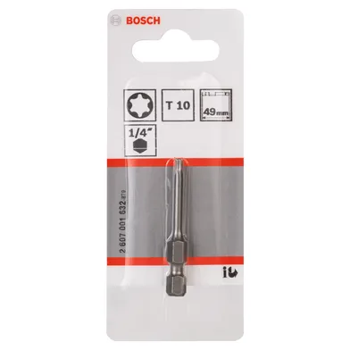 Bits Torx 49 mm Extra Hard T10, 1-pack