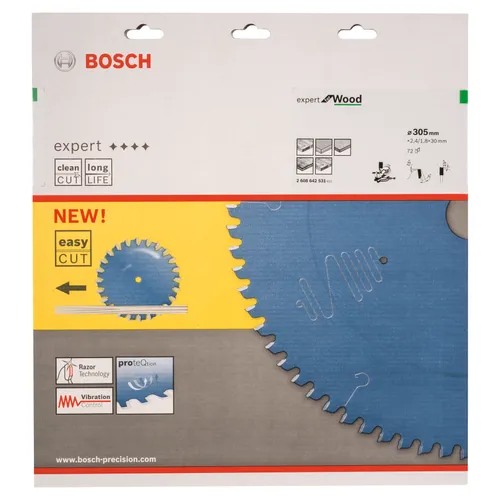 Cirkelsågklinga Expert Trä 305/30 mm, 72T