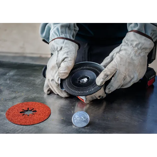 Fiberslipskiva X-Lock Prisma Ceramic R781 Metall 125 mm, K36