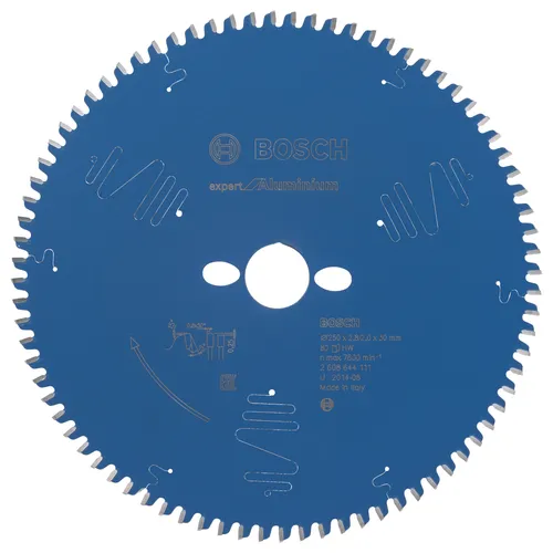 Cirkelsågklinga Expert Aluminium 250/30 mm, 80T