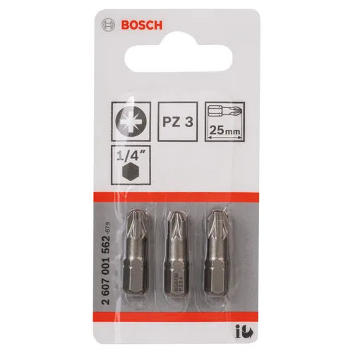 Bits PZ 25 mm Extra Hard PZ3, 3-pack