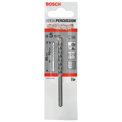 Betongborr silver CYL-3 5x85 mm