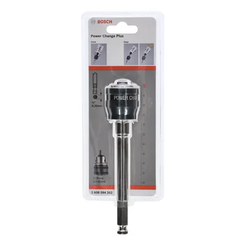 Hålsågsförlängare Hex 11 mm 150 mm