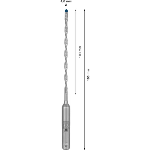 Hammarborr Expert SDS Plus-7X 4x100/165 mm