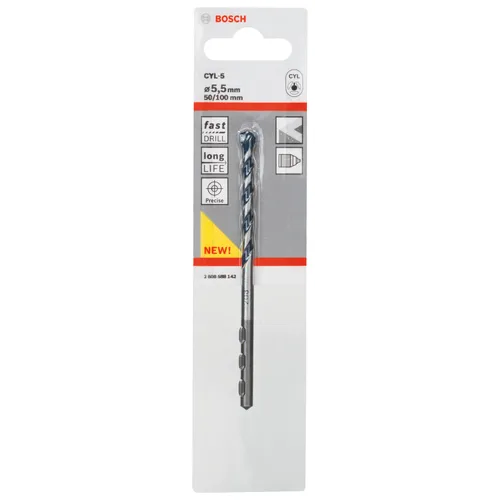 Betongborr CYL-5 5,5x50/100 mm