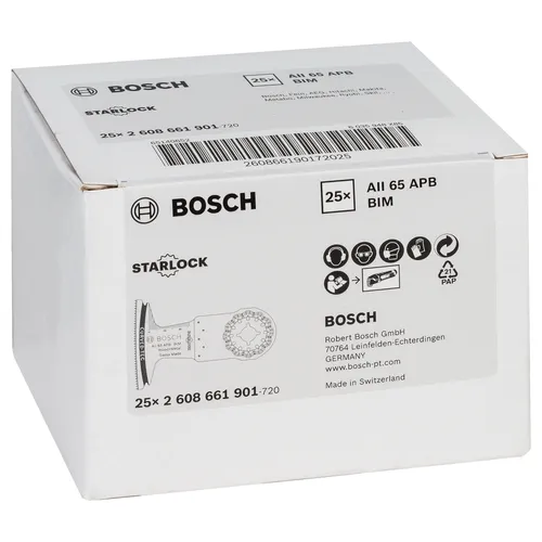 Sågblad Multiverktyg All 65 APB Trä/Metall 65x40 mm, 1-pack