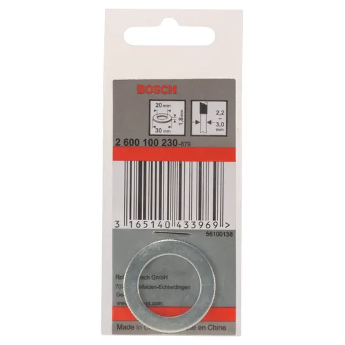 Insats-/reduceringsring 30/20 mm