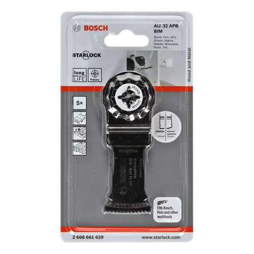 Sågblad Multiverktyg AIZ 32 APB Trä/Metall 32x50 mm, 5-pack