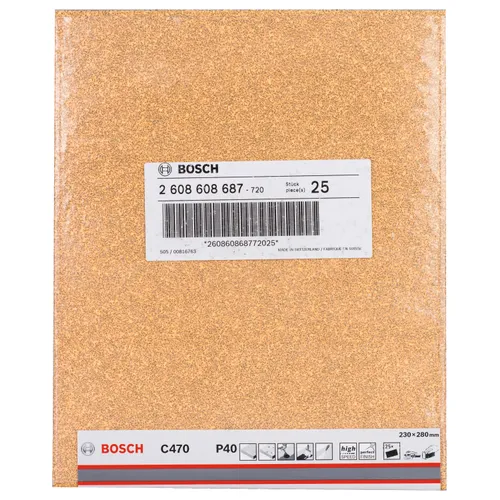 SLIPARK BWP K40 230X280MM