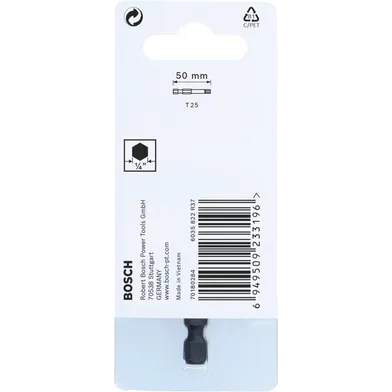 Bits Torx 50 mm Impact Control T25