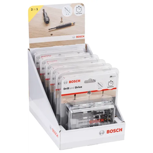 Borr & försänkarset 20 delar