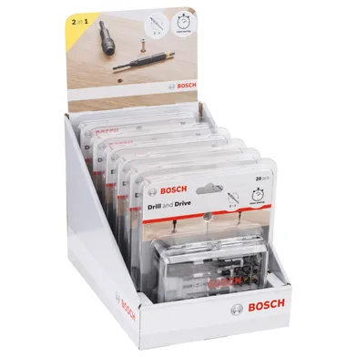 Borr & försänkarset 20 delar