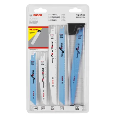 Tigersågsblad set Demolition, 6 delar