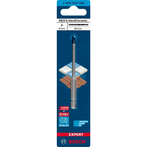 Kakel- & Klinker borr HEX HardCeramic 4x90 mm