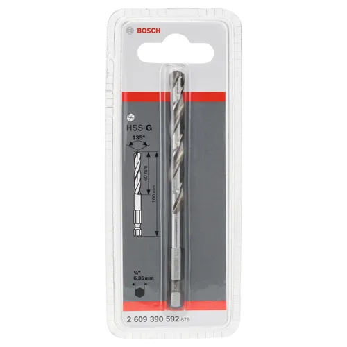 Styrborr HSS-G t. hålsåg 104 mm