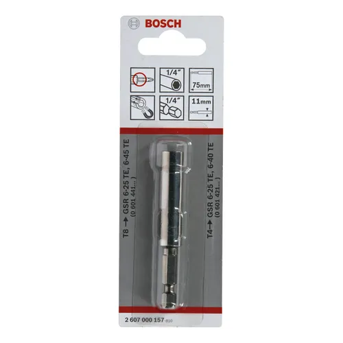 Bithållare magnetisk 75 mm