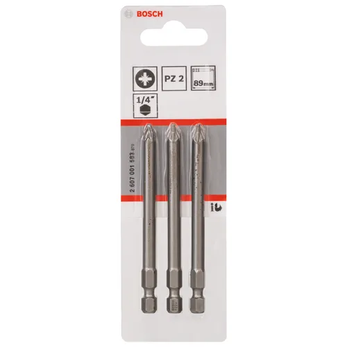 Bits PZ 89 mm Extra Hard PZ1, 3-pack