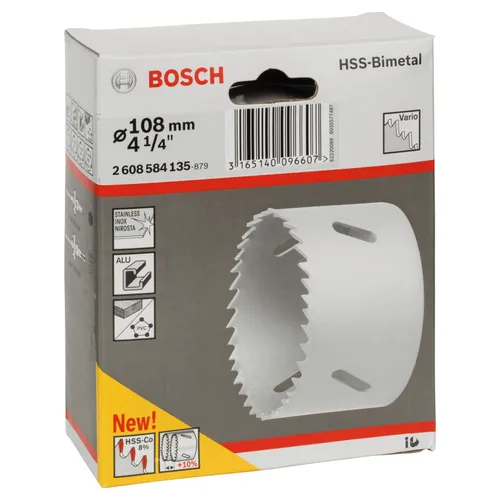 Hålsåg Bimetall 108 mm, 4 1/4"