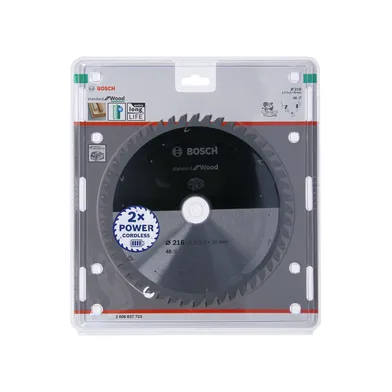 Cirkelsågklinga Standard f. batteridrift, Trä 216/30 mm, 48T