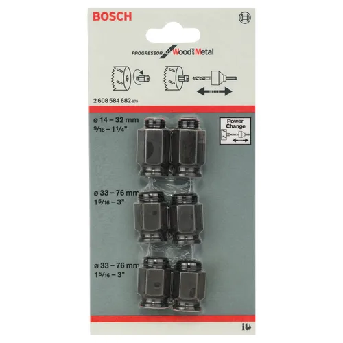 Övergångsadaptersats 6-delar