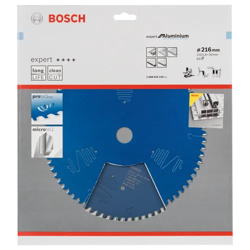 Cirkelsågklinga Expert Aluminium 216/30 mm, 64T