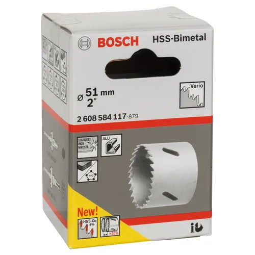 Hålsåg Bimetall 51 mm, 2"