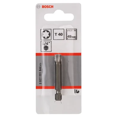 Bits Torx 49 mm Extra Hard T40, 1-pack