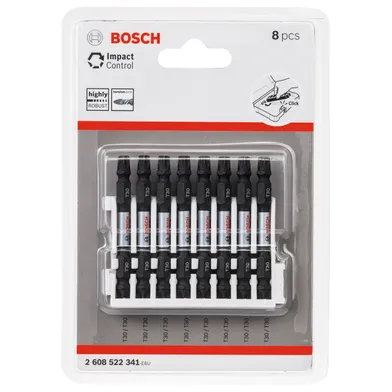 Bits Torx 65 mm Impact Control T30, 8-pack
