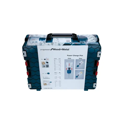 Hålsåg-/Centrumborrset Trä/Metall 13-delar 16-86 mm, L-BOXX