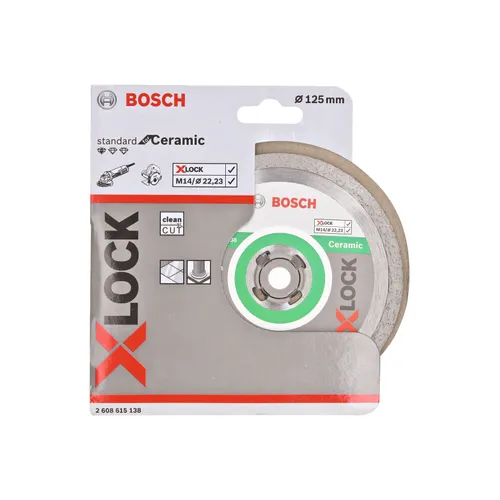 Diamantkapskiva X-Lock Ceramic Standard 125 mm