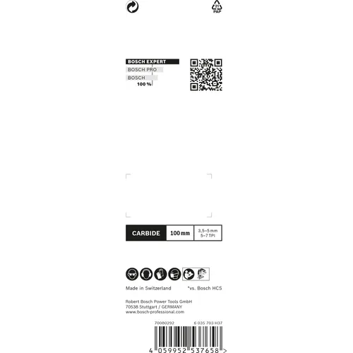 Sticksågblad T 144 DHM Trä/Kompositträ 100 mm, 3-pack