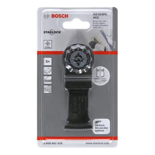 Sågblad Multiverktyg AIZ 32 EPC Trä 32x40 mm, 5-pack