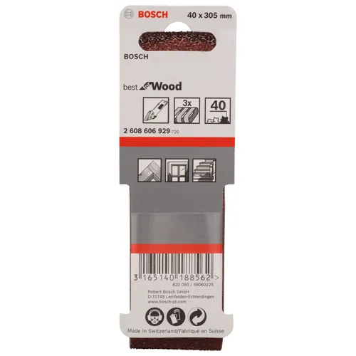 Slipbandssats 3 delar