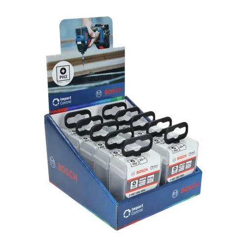 Bits PH 25 mm Impact Tictac PH2, 25-pack