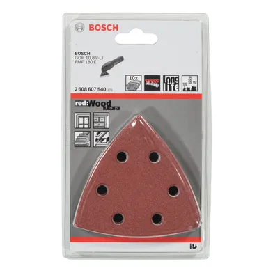 Hörnslippapper C430 93 mm K60-180, 10-pack