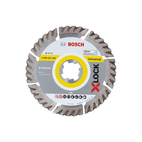 Diamantkapskiva X-Lock Universal Standard 125 mm