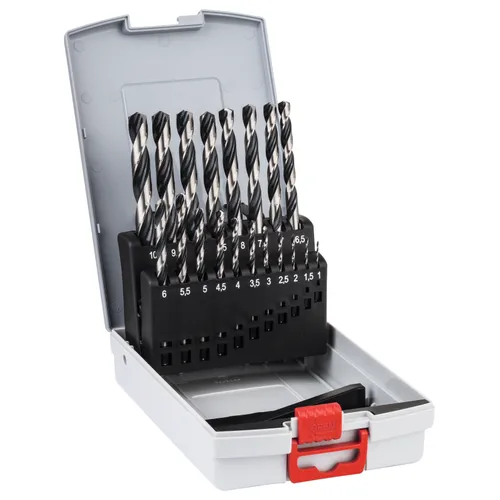 Metallborrsats HSS PointTeQ 1-10 mm 1,0-10,0 mm, 19 delar
