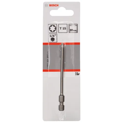 Bits Torx 89 mm Extra Hard T15, 1-pack