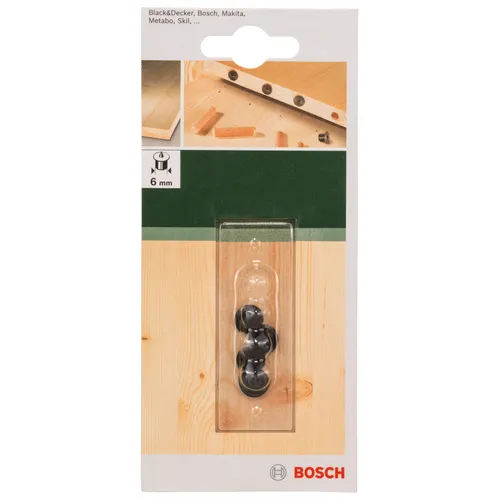 Pluggmonteringssats 6 mm, 4-pack