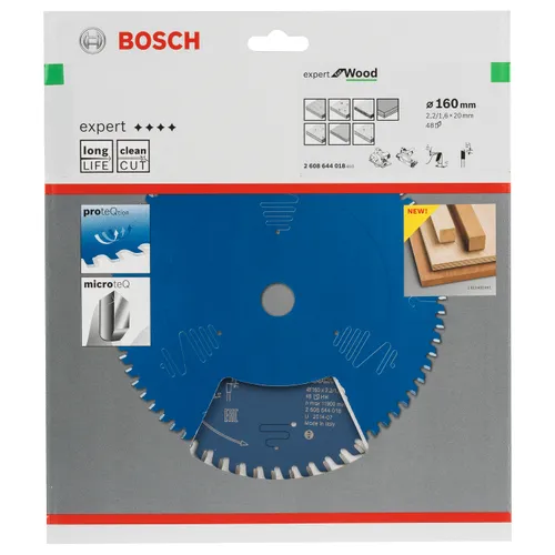 Cirkelsågklinga Expert Trä 160/20 mm, 48T